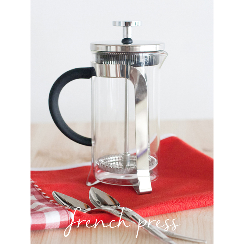 FRENCH PRESS - SİYAH KULPLU - 350 ml.